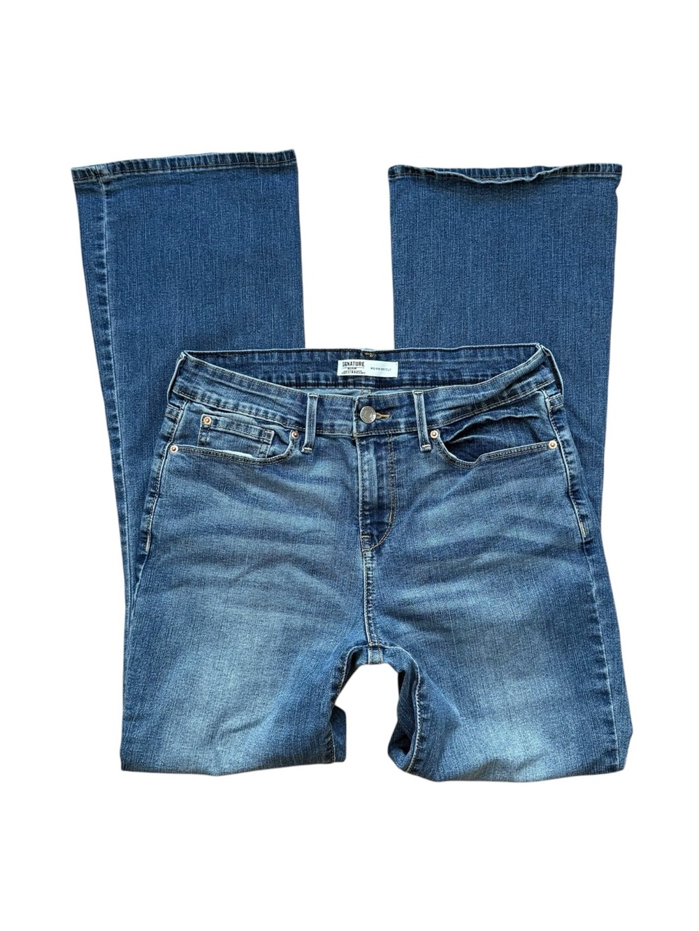 Levi Strauss Women’s Jeans Size 8 29x32 Mid Rise Bootcut Medium Wash Blue